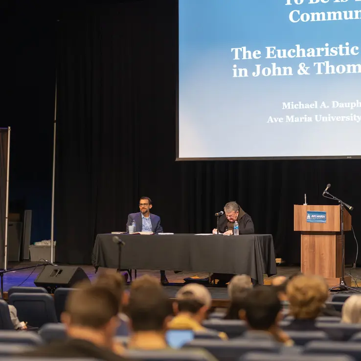 Dr. Michael Dauphinais and Fr. Thomas Weinandy, 2023